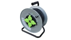 Przedłużacz bębnowy 40m OW3*2,5 4x230V IP44 T bęben metalowy z rączką / E9131Q48273M