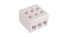 Złączka gwintowa porcelanowa szkliwiona 2,5 mm² 3 tory CPO 3-2.5 80018516 /16szt./