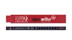 Wiha Przymiar składany Longlife Plus Composite 2 m metryczny, 10 ogniw 15 mm (37067)