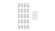 Uchwyt montażowy NEON MOUNTING CLIP komplet 20 szt. 37229