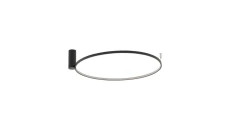 Plafon CIRCOLO LED M 21W 700lm 4000K Czarny 10865 Nowodvorski Lighting