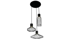 LAMPA WISZĄCA PICO 3 8863 Nowodvorski
