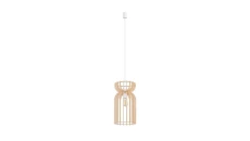 Lampa wisząca KYMI A Naturalne drewno 10570 Nowodvorski