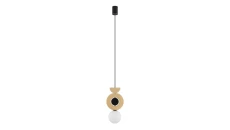 Lampa wisząca DROPS Naturalne drewno 11174 Nowodvorski