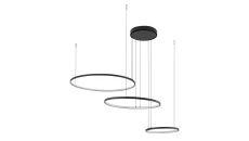Lampa wisząca CIRCOLO LED 45W 1600lm 3000KCzarny 10817 Nowodvorski Lighting
