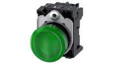 Lampka sygnalizacyjna kompletna 22mm zielona LED 24V AC-DC tworzywo przył śrubowe SIRIUS ACT 3SU1102-6AA40-1AA0