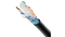 Kabel teleinformatyczny securityNET F/UTP kat.6A PE zewętrzny żelowany /bębnowy/ SEC6AFTPG