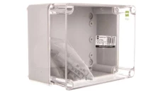INDUSTRIAL Puszka hermetyczna n/t 170x135x107 IP65 transparentna 2712-01