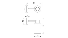 Lampa wisząca pojedyncza z kloszem w kształcie kopuły – ZOE BRICK M E27 10175 TK Lighting