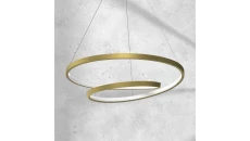 Lampa wisząca brązowa metalowa klosz o średnicy 25cm CONO 10037 TK Lighting