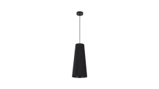 Lampa wisząca klosz w kształcie ściętego stożka ZING 10085 czarna TK Lighting