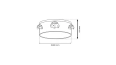 Lampa wisząca ESME Czarny E27 MAX 15W LED 5381 TK Lighting