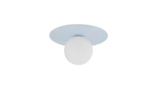 Lampa sufitowa/ścienna PIXI BLUE szklany klosz 10230 TK Lighting