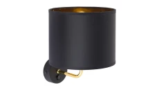 Kinkiet ścienny VEGA BLACK/GOLD na E27 4663 TK Lighting