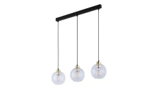 Lampa wisząca DEVON 3 - punktowa Transparentny 4587 TK Lighting
