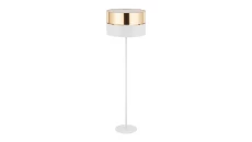 Lampa podłogowa HILTON WHITE/GOLD 1 PŁ 5074 TK Lighting