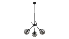 Lampa wisząca ZULIA 3 - punktowa Grafit lustrzany 5748 TK Lighting
