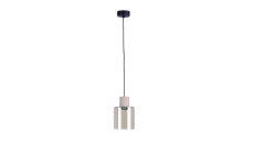 Lampa wisząca z bursztynowym szklanym kloszem ORSON 4550 TK Lighting