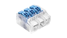 IDEALNA Szybkozłączka SCL3 B10 z dźwignią do linek i drutów 3-torowa 4mm² 32A 450V 88001313 /10 szt./
