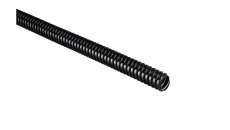 Rura karbowana 320N czarna 45,3/40mm 17040C /30m/