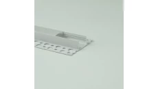 Profil GNS01 natynkowy biały + klosz mleczny 1m