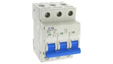 Wyłącznik nadprądowy 3P B 20A 6kA AC LC-Tec EBS9B-3B/20 LCTEC-EBS9B-3B/20