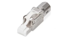 Wtyk beznarzędziowy RJ45 8P8C kat.8.1 ekranowany FTP POE+ DIGITUS