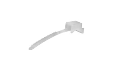 Uchwyt paskowy UP-22 biały opaska fi:9-22mm do kabli i rur instalacyjnych RLm 100szt. PAWBOL