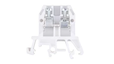 Złączka szynowa przelotowa 2‑przewodowa 4mm2 biały ZUG-G4 A11-0102