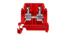 Złączka szynowa przelotowa 2‑przewodowa 10mm2 czerwony ZG-G10 A11-8307