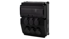 Rozdzielnica CAJA 12M SCENIC - gniazda 6x230V /12 modułów/