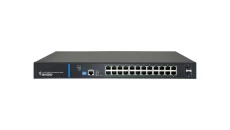Zarządzalny przełącznik L2 (switch) 24 porty RJ45 PoE+ 1Gb/s + 2 porty SFP Uplink 1Gb/s + 1 port konsolowy RJ45 AVIZIO