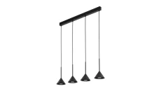 Lampa wisząca CONO BLACK MINI 4 10305 TK Lighting