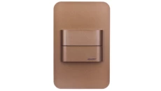 Oprawa LED 1,6W DUO SALSA SHORT M (mosiądz mat) / WW (ciepły biały) Aluminium + lakier IP56 MS-SDU-M-H-1-PL-00-01