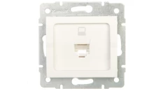 LOGI Gniazdo komputerowe pojedyncze (RJ45Cat 5e Jack) Biały 021390002 25108