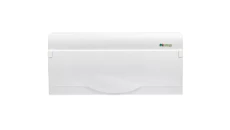 Rozdzielnica modułowa 1x20+2 natynkowa GREEN BOX RN 1/20+2 drzwi białe N+PE IP40 2355-00