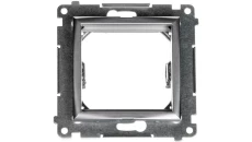 Simon 54 Adapter (przejściówka) na osprzęt standardu 45 × 45 mm srebrny (met.) DA45.01/43