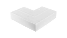 Naroże płaskie stałe RAPID 45-2 200x200x130 GK-FS53130RW białe 6113260