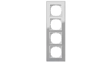 SENTIA Ramka poczwórna szkło srebro 1474-63