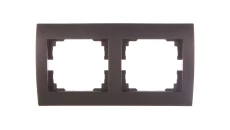 LOGI Ramka podwójna pozioma Grafit 021470041 25295