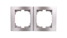 LOGI Ramka podwójna pionowa Srebrny 021520043 25240