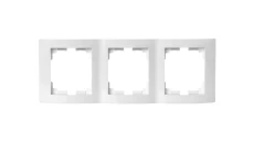 Kanlux Mowion LOGI 02-1530-002 biały ramka potrójna pionowa