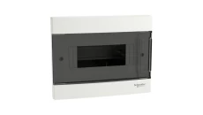 Rozdzielnica modułowa 1x8 podtynkowa IP40 Easy9 EZ9EU-1-8-PT-T drzwi transparentne EZ9EUA108