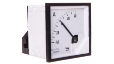 Amperomierz analogowy 72x72 N IP50 BB1 40-0-40A/+-60mV pozycja pracy C3 K=90 st. bez atestu KJ MA17N BB1200000000