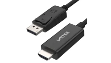 UNITEK PRZEWÓD DISPLAYPORT TO HDMI 1,8M, Y-5118CA