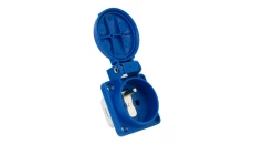 Gniazdo tablicowe 3P 16A 230V niebieskie IP44 11111 MEN11111