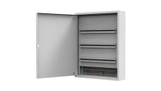 Rozdzielnica natynkowa metalowa 72 modułowa 3x24 544x686x130 RAL9003 IP30 MN72/3/24