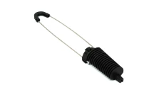 Uchwyt odciągowy 3kN, dla kabli 3-7 mm, linka 240 mm