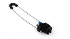 Uchwyt odciągowy do kabli z linką nośną (3-5.5 mm), 2.3kN, linka 220 mm