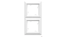 Ramka podwójna biała, Pola 33031